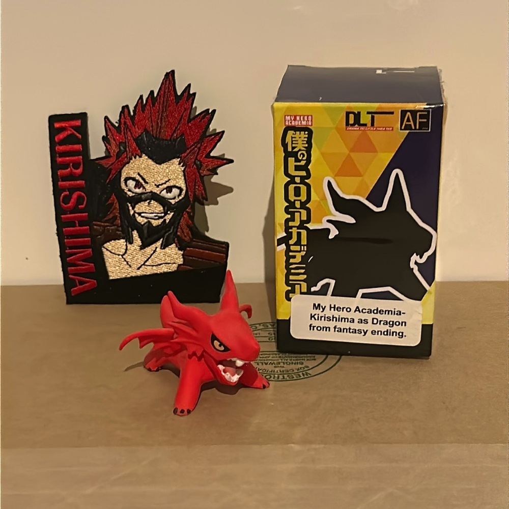 Eijiro Kirishima Red Riot Anime Action Figure Collectible MHA BNHA
Dragon+Patch